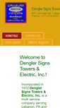 Mobile Screenshot of denglersigns.com